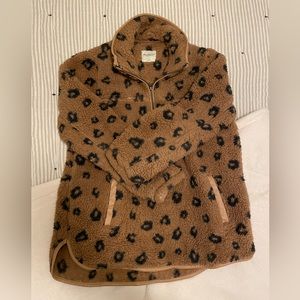 Abercrombie & Fitch 1/4 zip Soft AF fleece